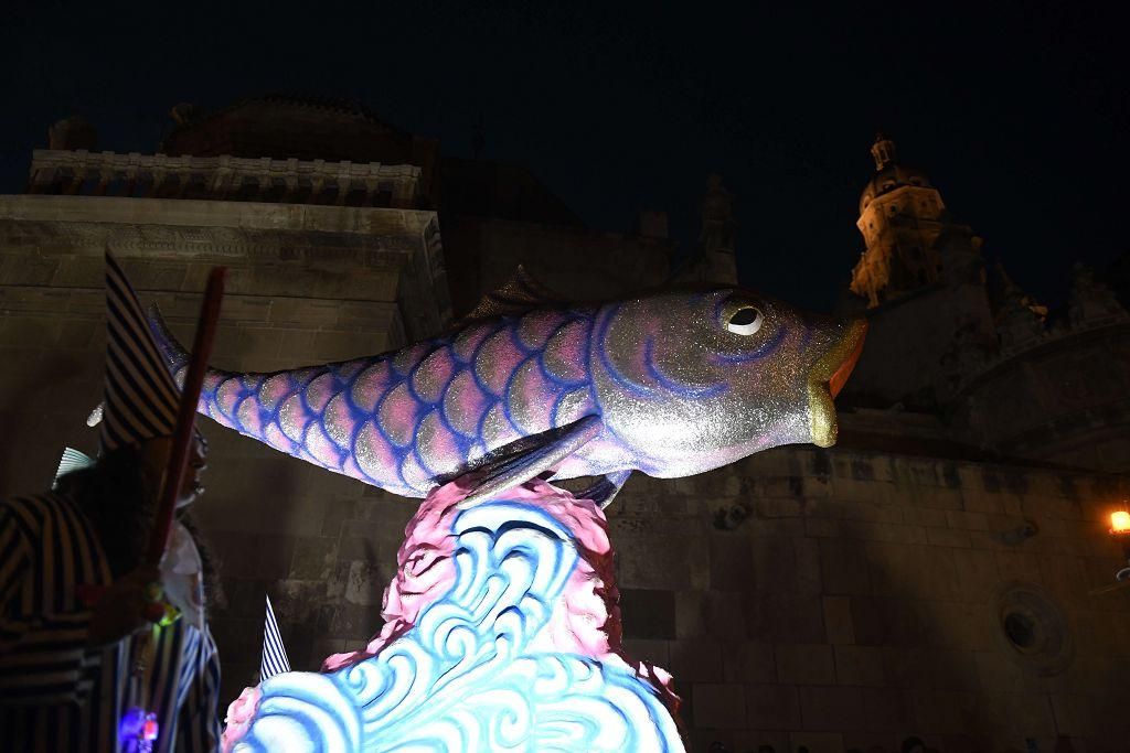 Las mejores imágenes del desfile de la llegada de la Sardina a Murcia