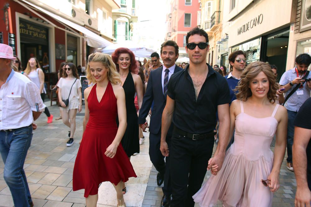 El musical Dirty Dancing sale a la calle en Málaga.