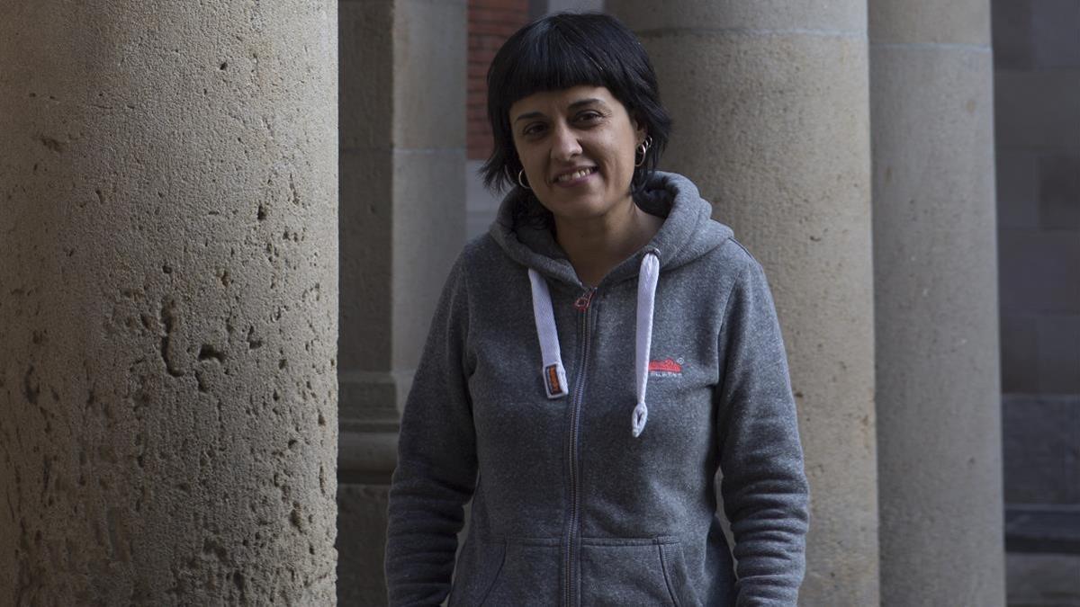 Anna Gabriel, en el Parlament, en una imagen de archivo.