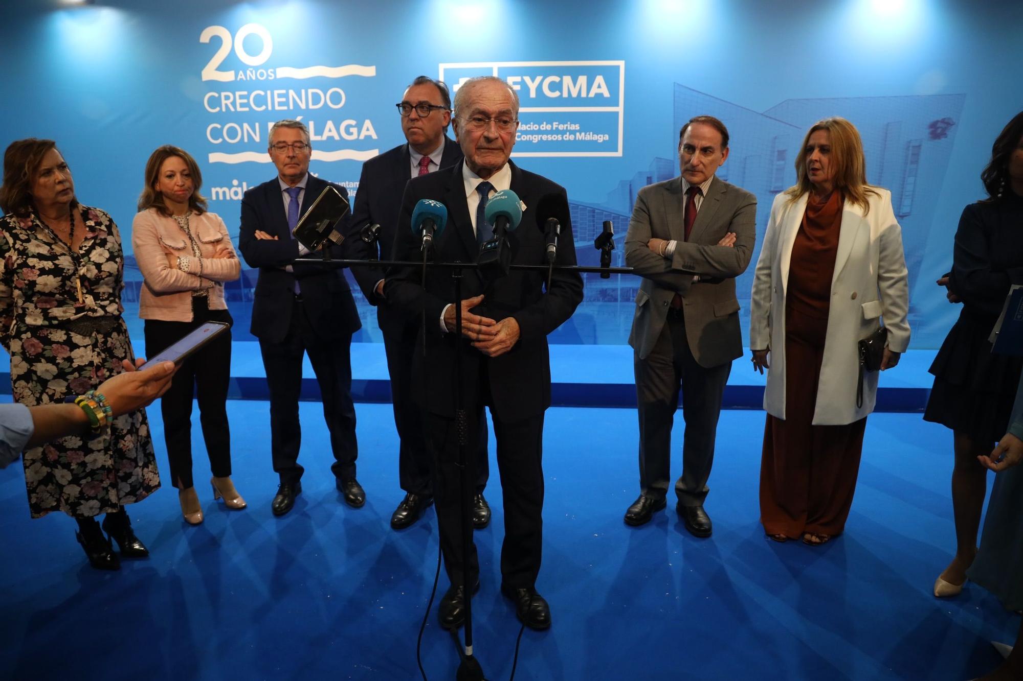 El 20 aniversario del Palacio de Ferias y Congresos de Málaga, en imágenes