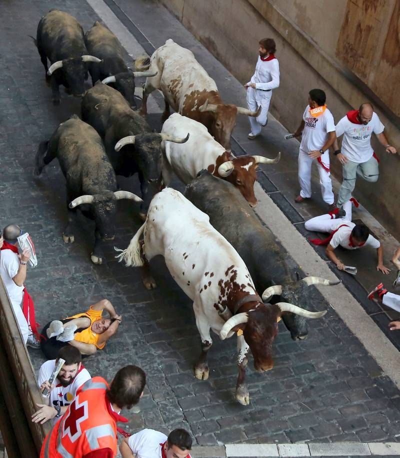 Último encierro de las Fiestas de San Fermín 2015