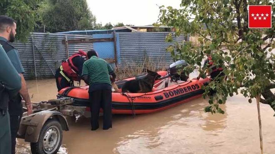 Arganda del Rey, de nuevo afectada por las riadas provocadas por las fuertes lluvias