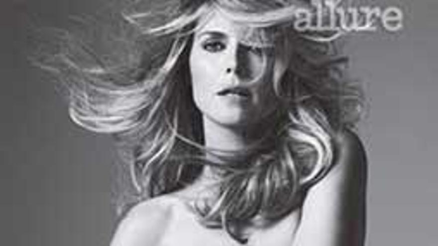 Heidi Klum, en «Allure».