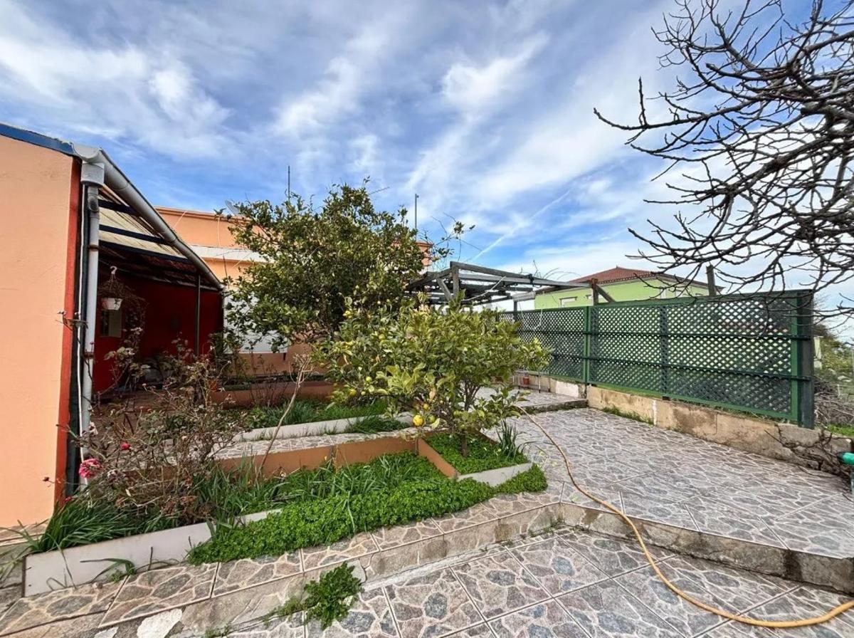 Vistar del jardín exterior