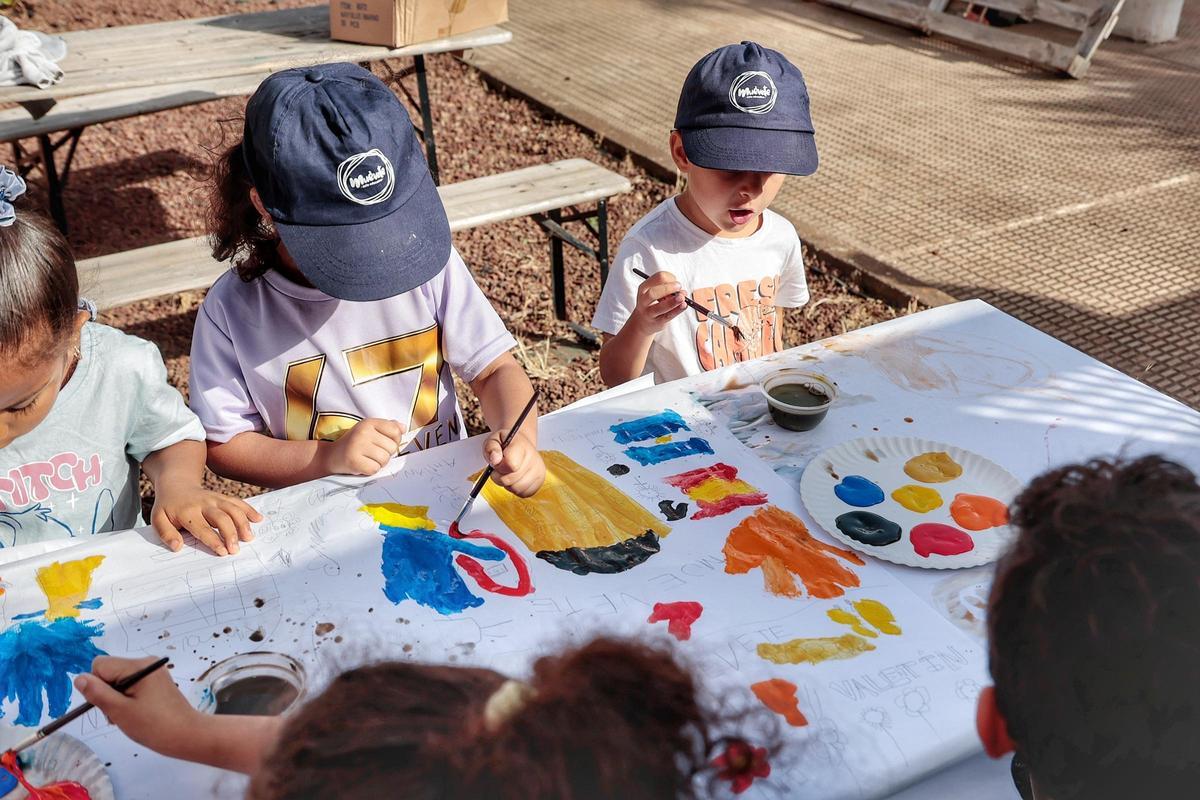Campamento de verano en el CEIP La Verdellada, La Laguna