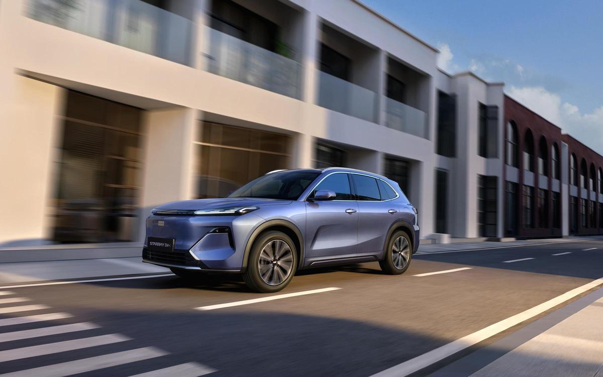 El Geely Starray MI-i, uno de los dos modelos que comericalizará la marcha china en España