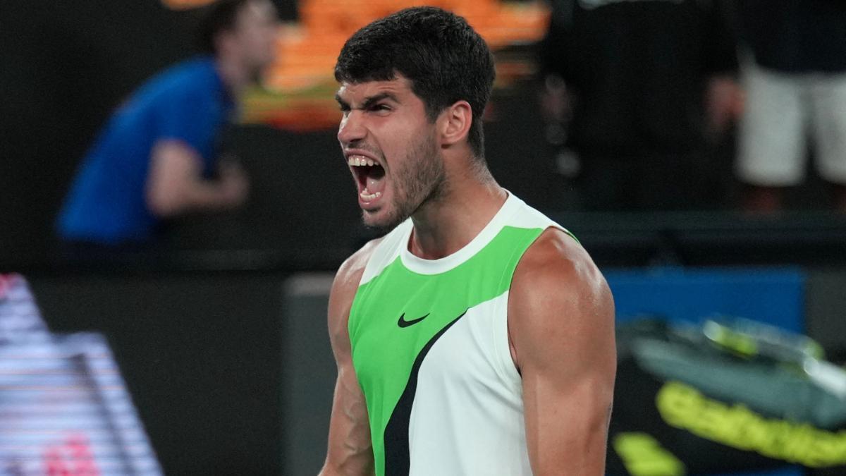 Alcaraz se enfrenta a Zverev en semifinales del Open de Australia 2026 en la madrugada del jueves 29 al viernes 30 de enero
