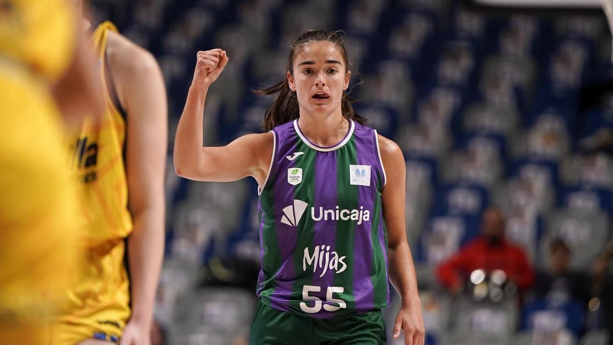 Imagen del Unicaja Mijas en un partido anterior.