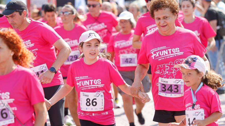 Una carrera en rosa contra la violencia de género