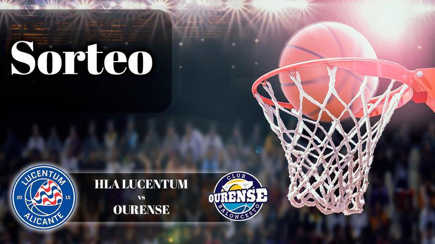 Ganadores de las 3 entradas dobles para el partido del próximo miércoles: Lucentum - Ourense