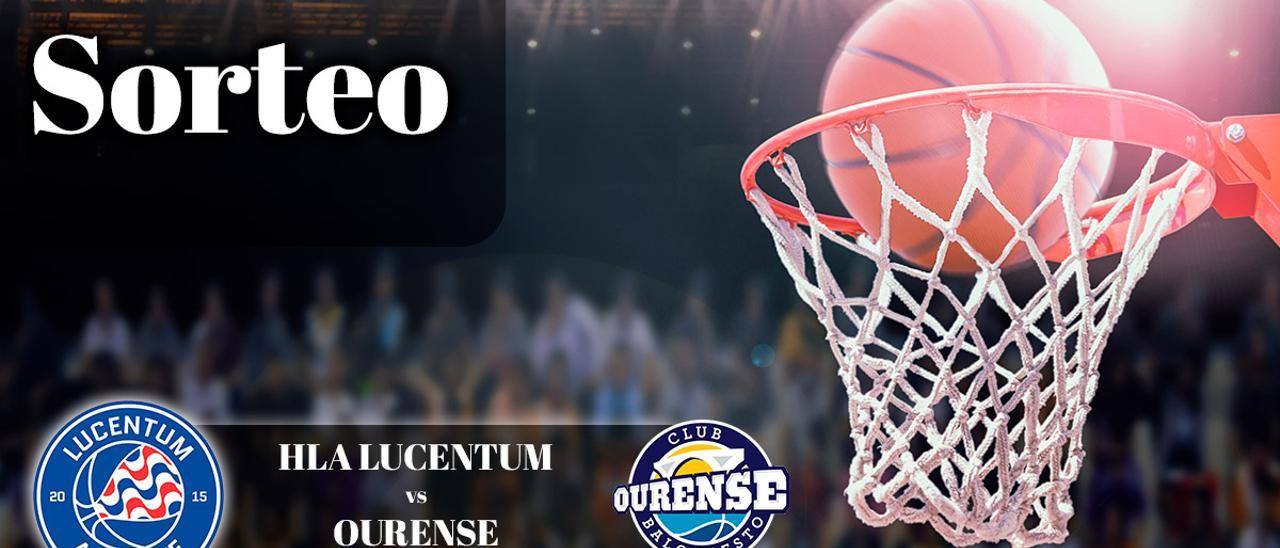 Ganadores de las 3 entradas dobles para el partido del próximo miércoles: Lucentum - Ourense