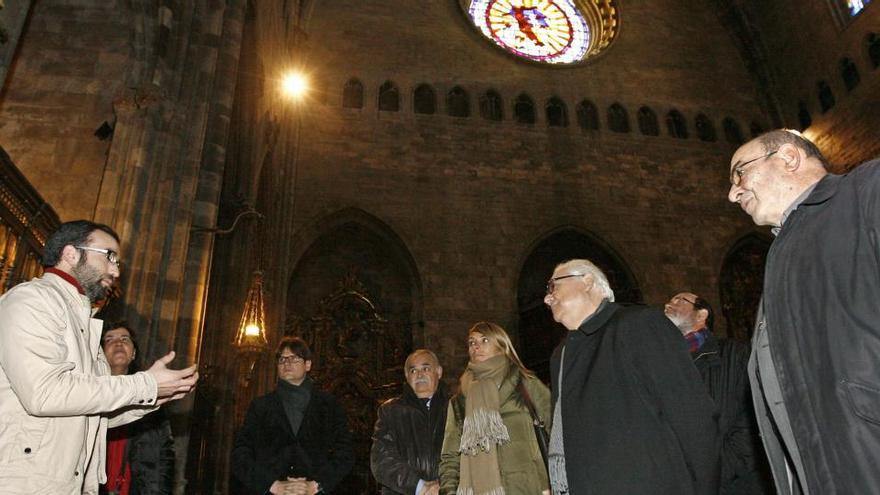 El Bisbat promou visites nocturnes inèdites a la Catedral per Girona 10