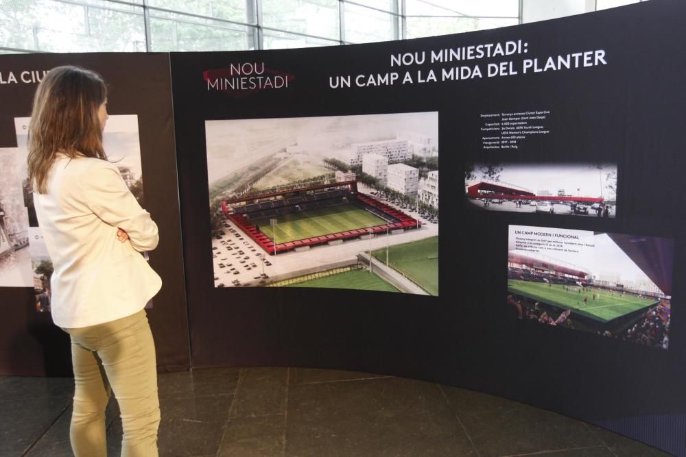 La mostra itinerant de l'Espai Barça passa per Girona