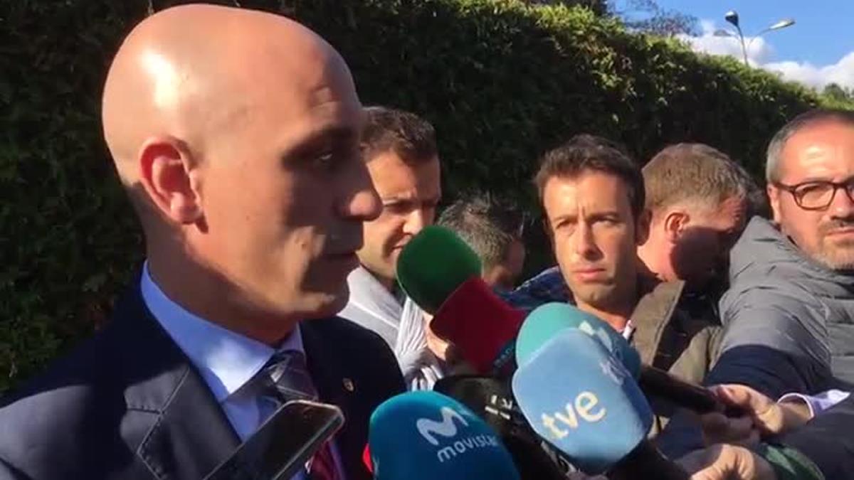 Rubiales espera un Croacia-España sin incidentes