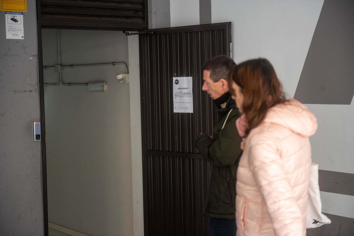 El incendio en un garaje en A Coruña que alarmó a los vecinos: "Ha sido una noche espeluznante"