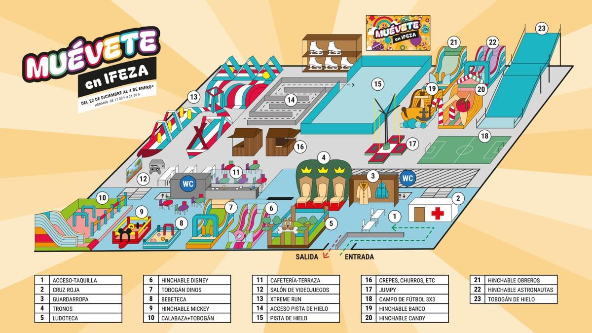 Todo sobre la Feria Muévete de Ifeza durante la Navidad 2025-2026 en Zamora