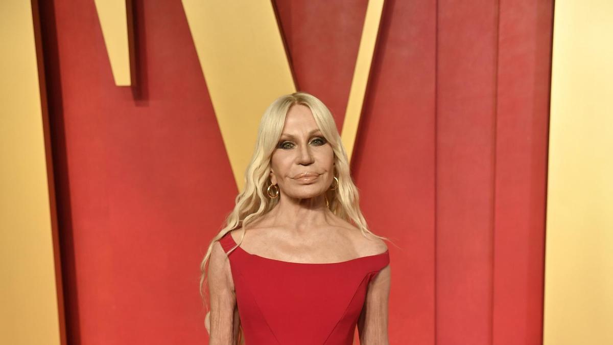 Donatella Versace.