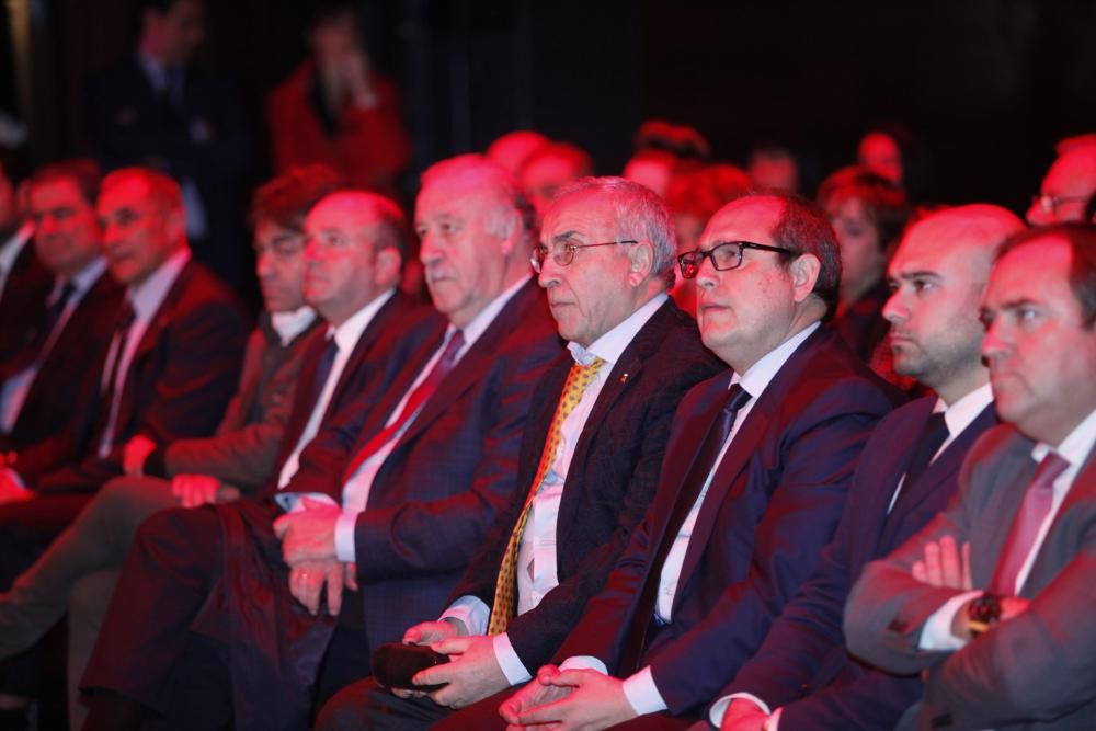 Presentación de la Fundación Escuela de Fútbol de Mareo Real Sporting de Gijón.