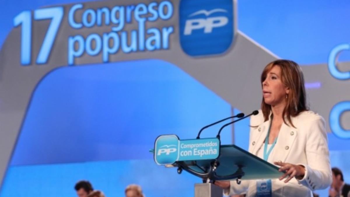 Sánchez-Camacho, en el congreso del PP