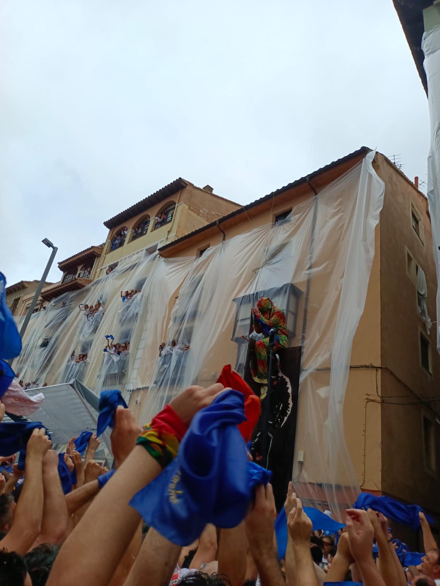 Lluvia de tomates en el Cipotegato, el día grande de Tarazona