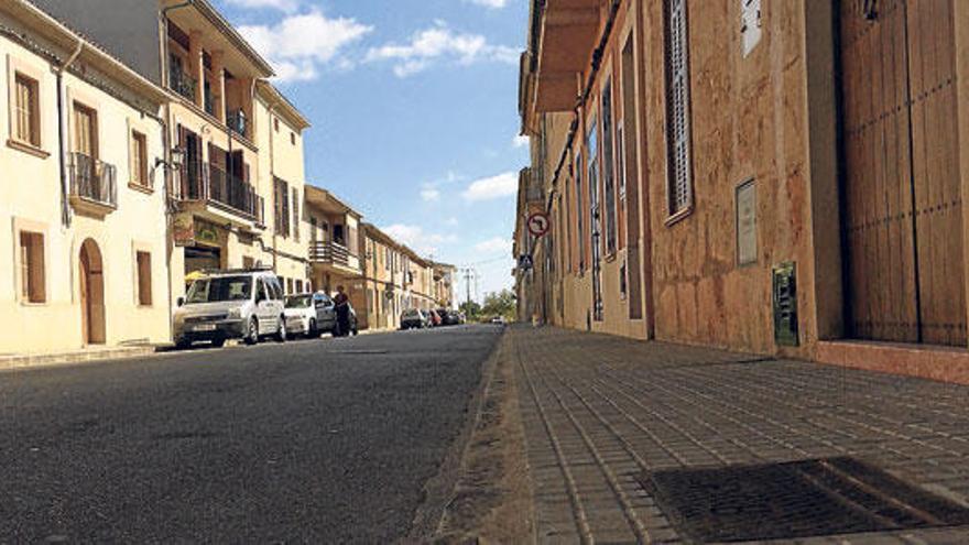 Unas de las calles donde el Ayuntamiento actuará.