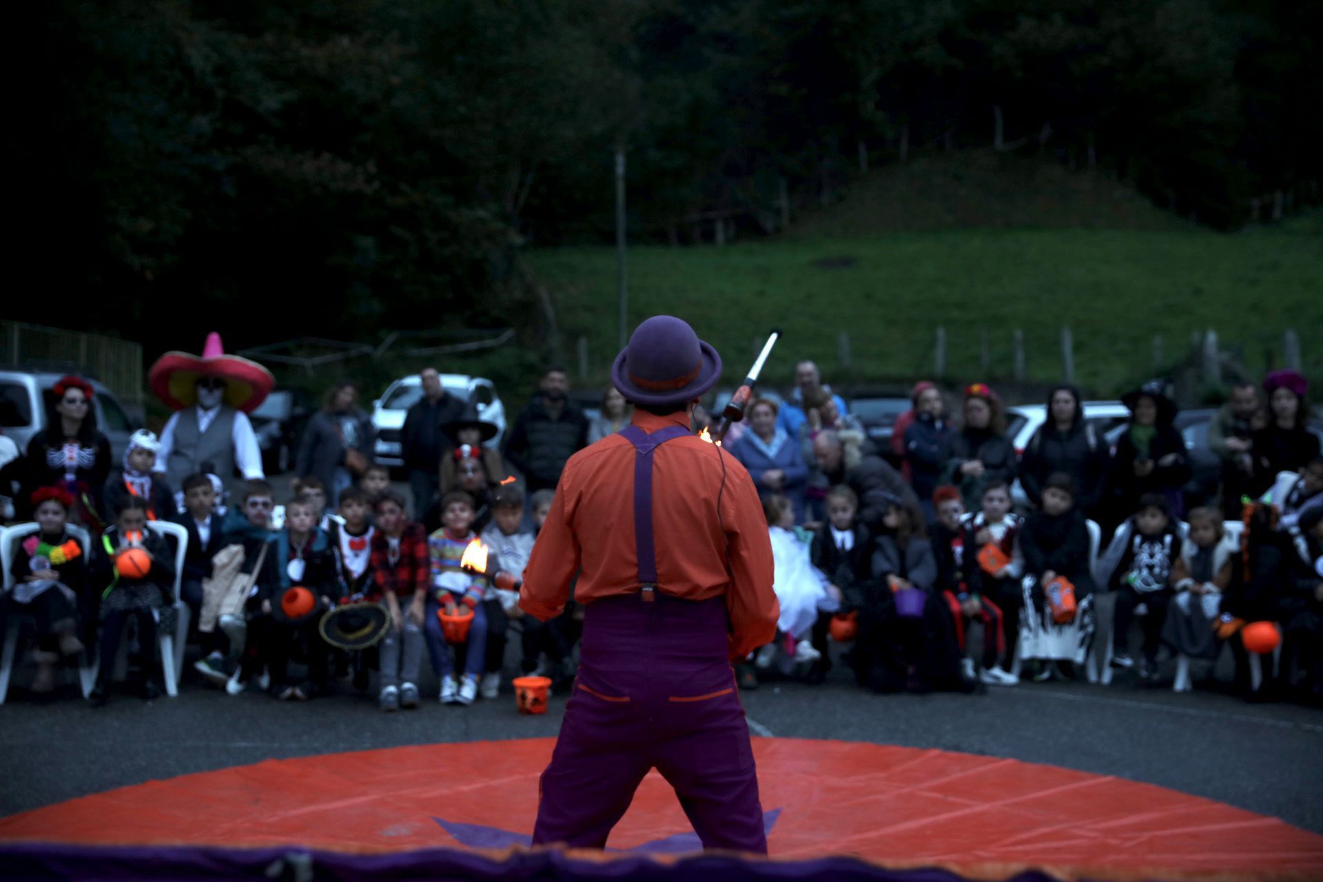 Así fue la fiesta de Halloween en San Mamés