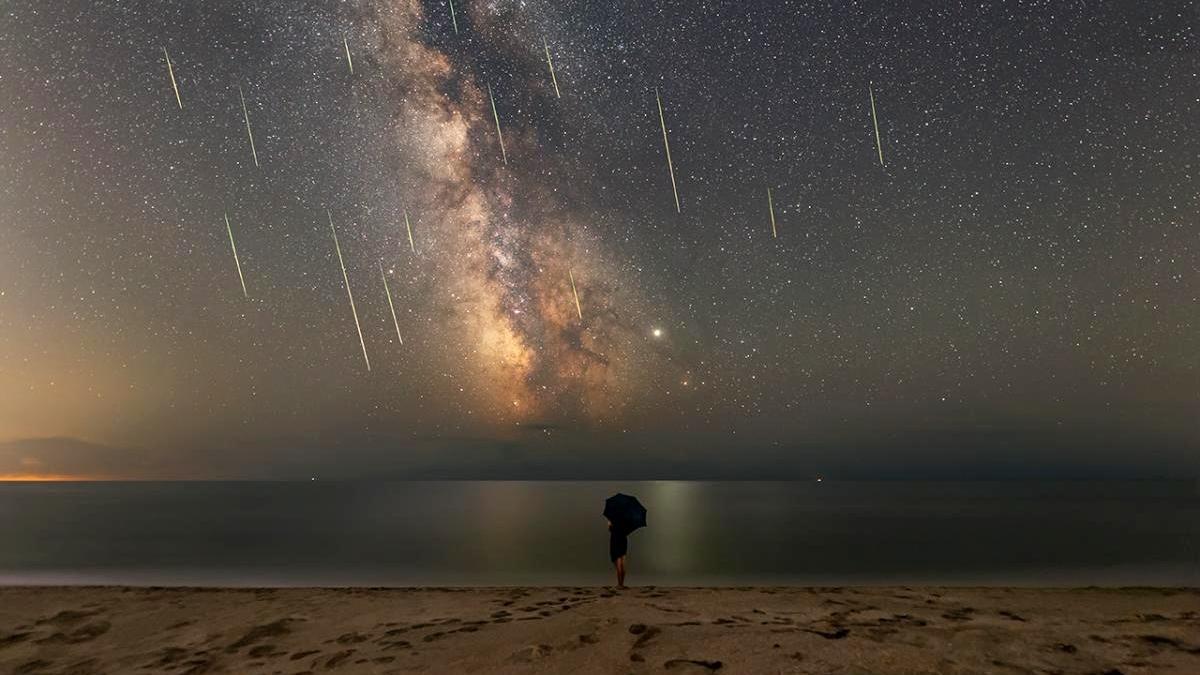 Cada año hay varias lluvias de estrellas