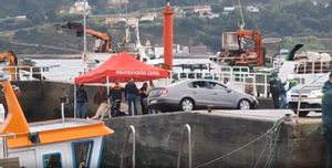 Investigan la muerte de una mujer que cayó al mar en Pontevedra con el coche que conducía un hombre