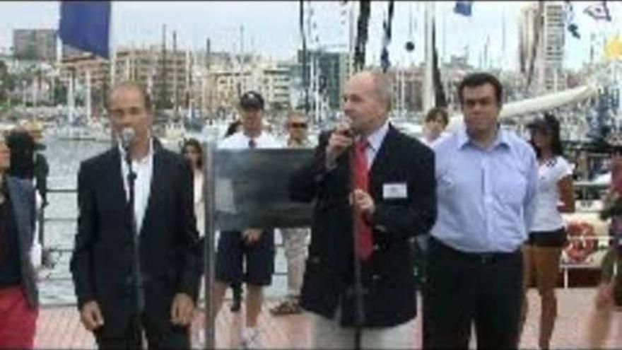 Melchor Camón asiste a la ceremonia de apertura y posterior Regata de los Dinghies