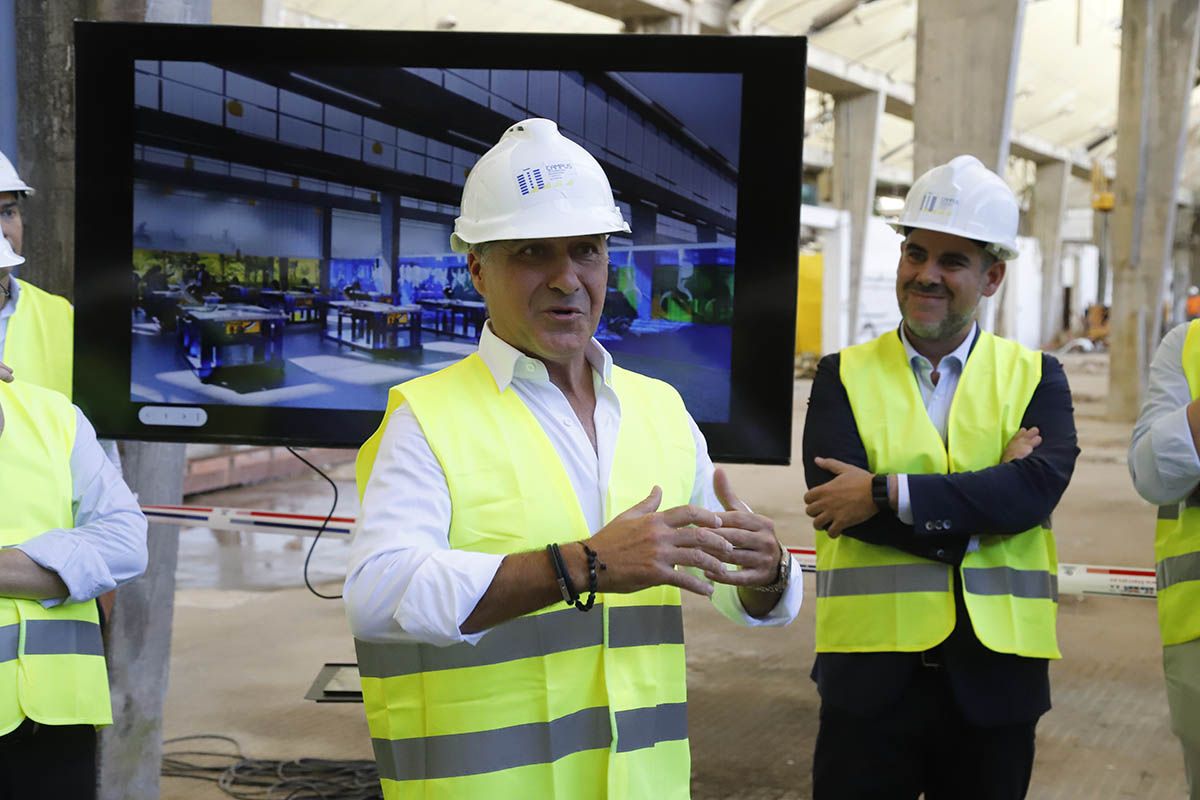 El comienzo de las obras del Campus de FP de Córdoba, en imágenes