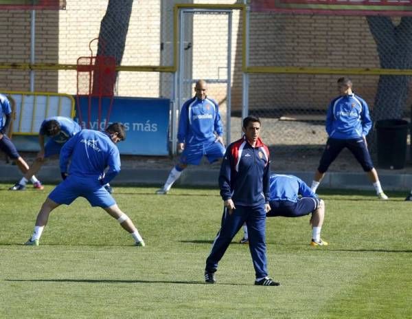 Fotogalería del entrenamiento del Real Zaragoza