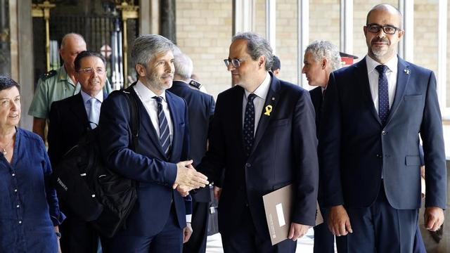 Reunión de la Junta de Seguretat de Catalunya