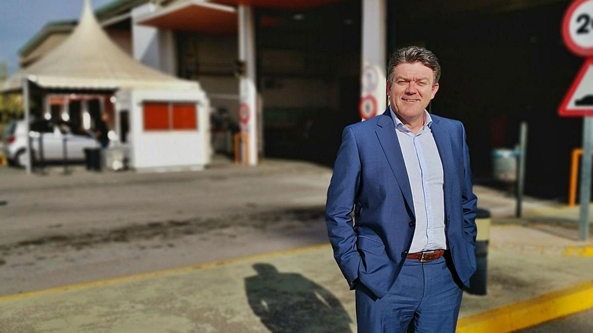 Alejandro Pastor visitando una estación de inspección técnica de vehículos. | INFORMACIÓN