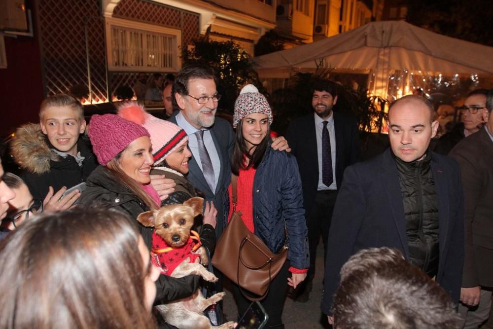 Rajoy visita por sorpresa Cartagena