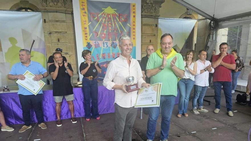 La sidra de Tiñana brilla en Villaviciosa: Quelo obtiene el triunfo en el concurso del Portal