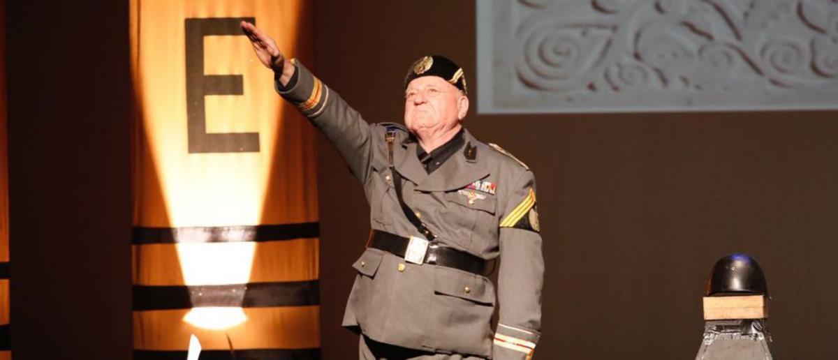 Leo Bassi, durante su actuación en el Jovellanos. | Ángel González