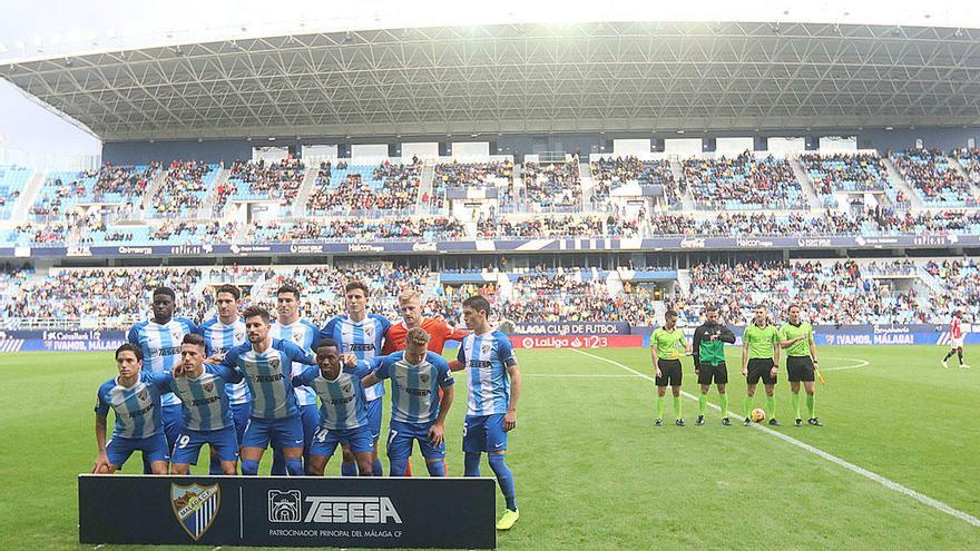 El Málaga CF no ha tenido un gran año jugando como local y su balance es de 9 victorias, 2 empates y 10 derrotas.