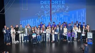 IV Gala do Deporte da Coruña | Julia Benedetti y Carlos Arévalo se llevan el premio a Mejor Deportista