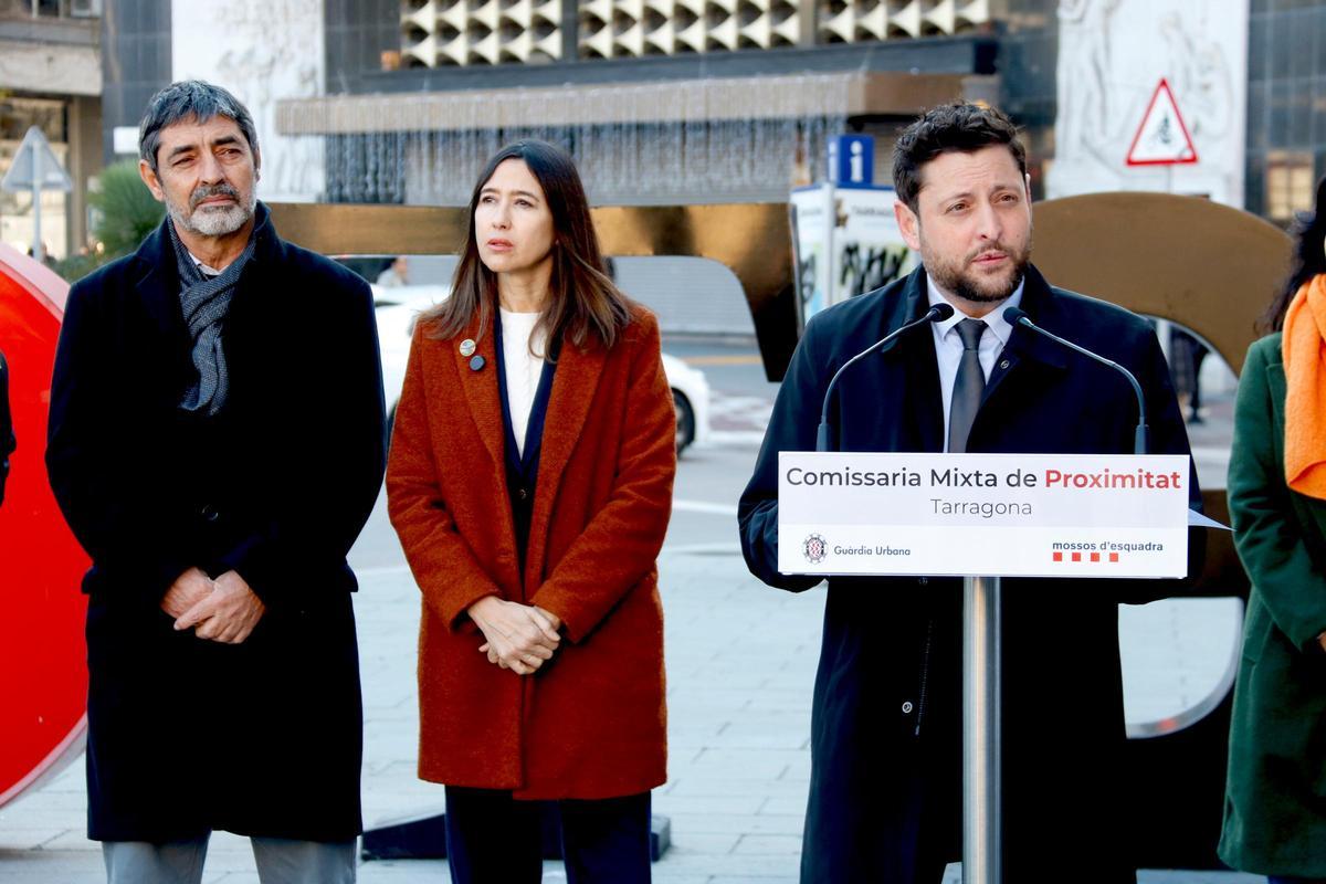 Visita a las instalaciones de la futura comisaría mixta de Tarragona, en Battestini.