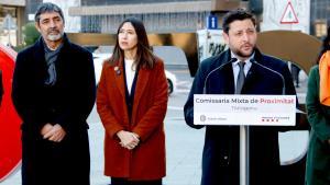 Visita a las instalaciones de la futura comisaría mixta de Tarragona, en Battestini.