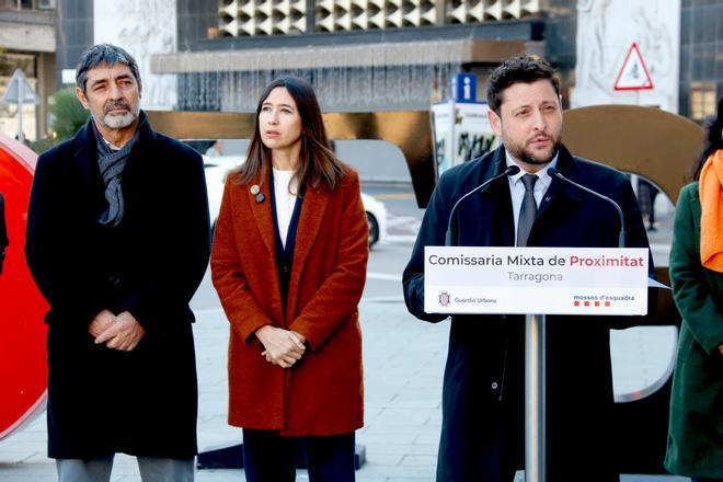 Visita a las instalaciones de la futura comisaría mixta de Tarragona, en Battestini.