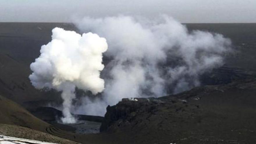 El volcán islandés Grimsvötn.