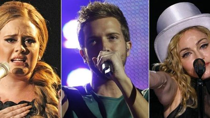 Adele, Pablo Alborán y Madonna lanzarán nuevo disco.