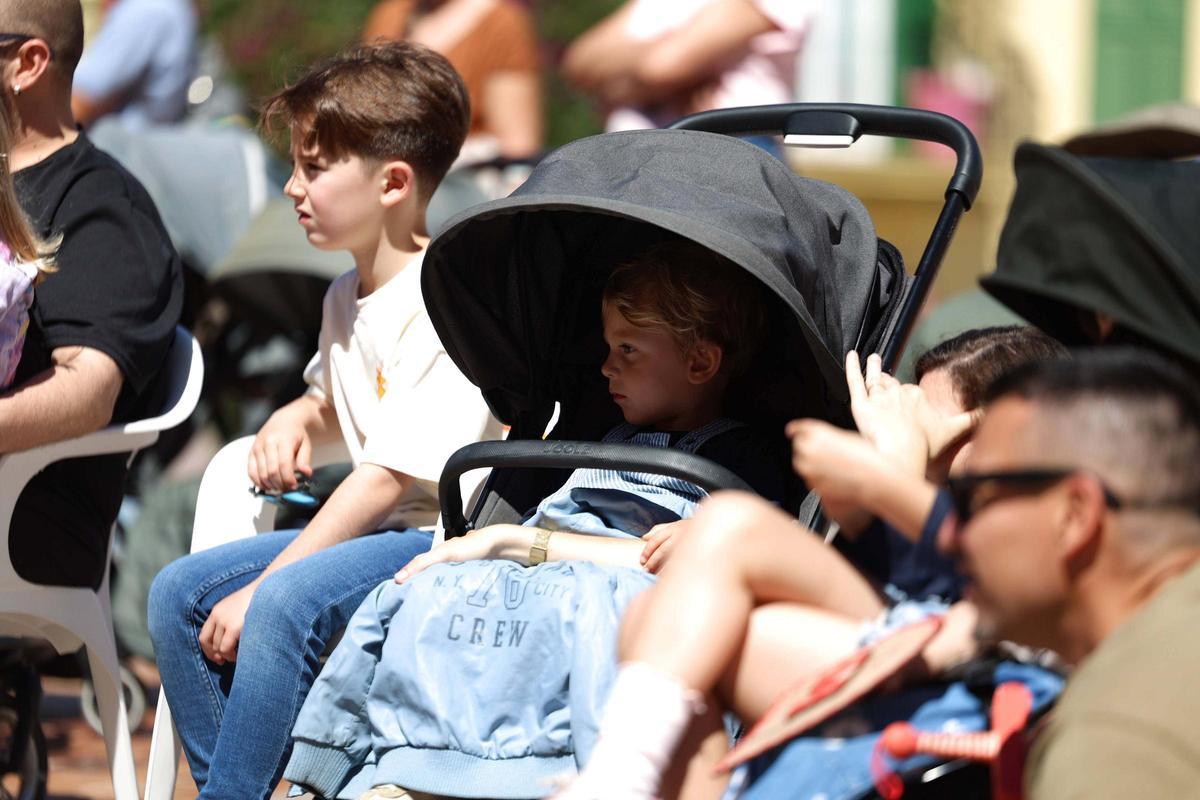 Así se divierten los niños en la Ibiza Medieval
