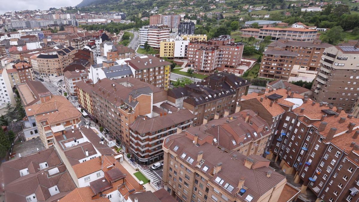 El barrio de Pumarín.