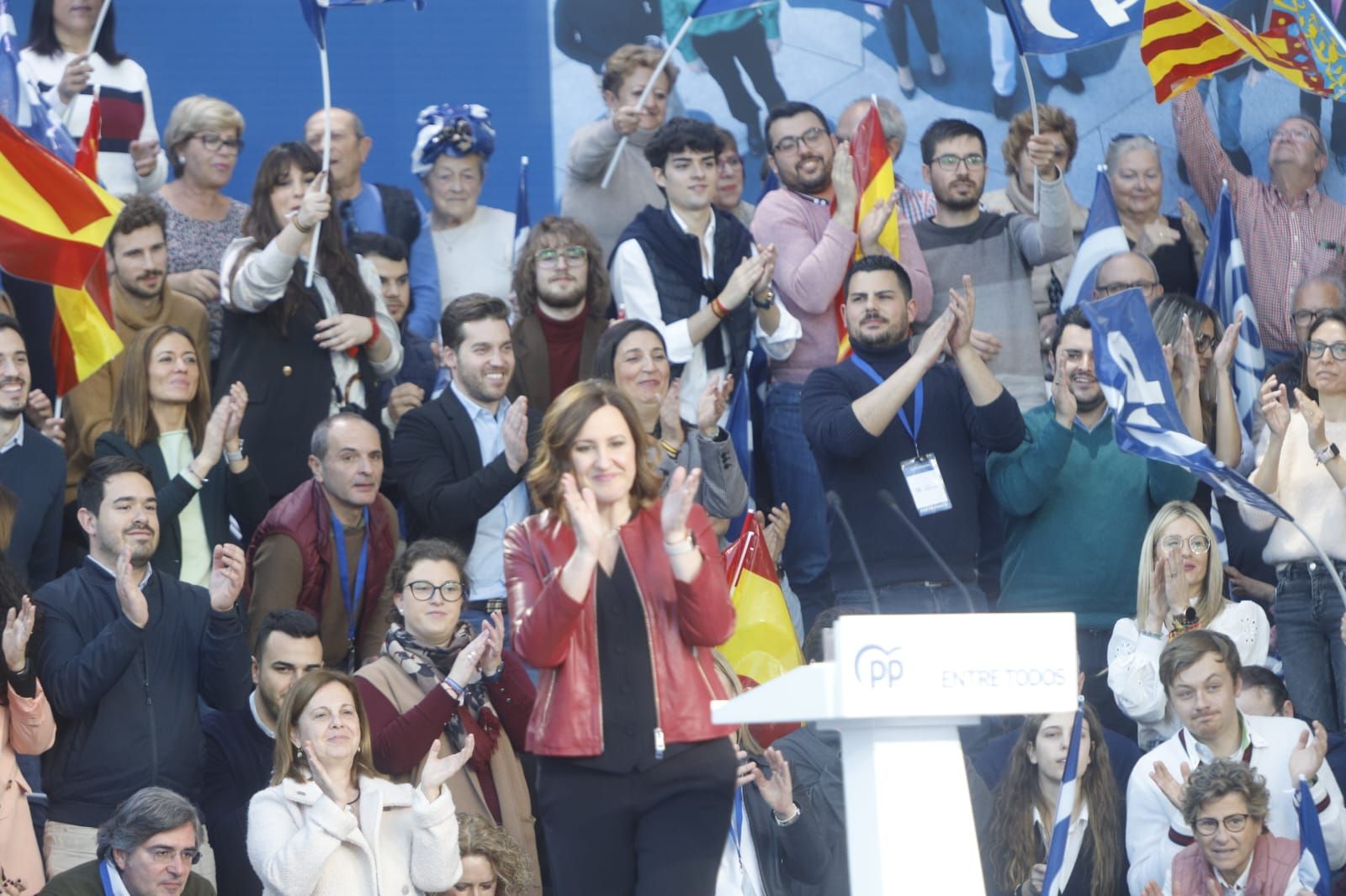 Clausura de la intermunicipal del PP en València