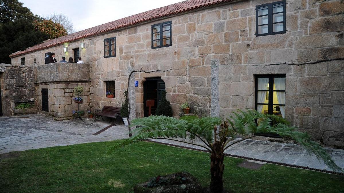 Casa del cuadrante del casco vello de Vilanova de Arousa 