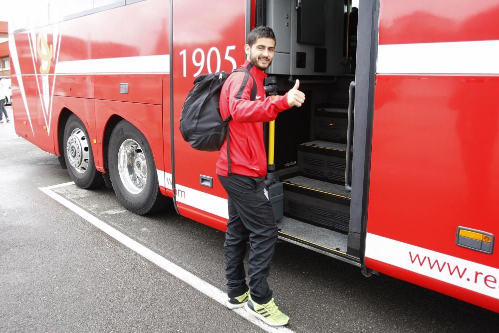 Entrenamiento del Sporting de Gijón