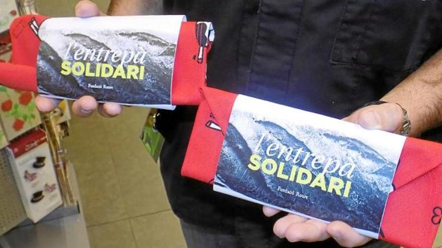 Abacusven embolcalls per a entrepans amb finalitats solidàries