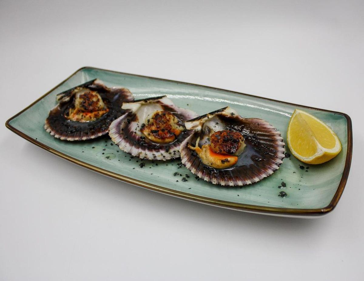 Plato de zamburiñas de Taberna Modorro.